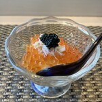 天寿し - いくら、ズワイガニ、キャビア丼