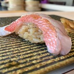 天寿し - 千葉県産の金目鯛