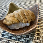 天寿し - 北海道のバフンウニ