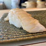 天寿し - 青森県産天然ひらめのえんがわ（ひれ）