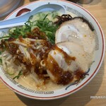 まるうまラーメンぷらっと博多No.1 - もやしラーメン¥750-(2025/02/27)