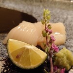 寿し処ふしみ - ホタテのお造り