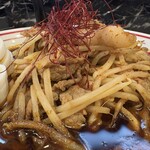 蒙古タンメン中本 - 具材アップ