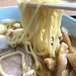 まるさん中華 - 自家製の麺