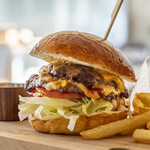 SAUS ダブルスマッシュ チーズバーガー