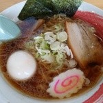 麺爆怒門 - 中華そば￥６００－クーポン味玉トピ～