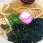 うどん茶屋 志道 - 志道 わかめうどん