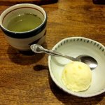 塩梅 - 青紫蘇茶&ゆずシャーベット！
