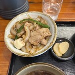 延喜 - ミニしょうが焼き丼も具沢山！