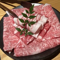 華蓮  大阪心斎橋店 - 美しいサシです。ビバ鹿児島！畜産王国！