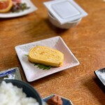 金目鯛と漁師料理の宿くろえむ荘 - 卵焼き