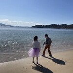 僧伽小野 一秀庵 - お宿の前はプライベートビーチなので宿泊者、利用者以外一般の方は入れません