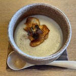 僧伽小野 一秀庵 - 白子のエスプーマ