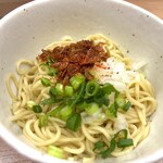 麺屋くろ松 - エビ塩和え玉（小）