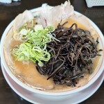 がんこもんラーメン - 料理写真:チャーシュー麺＋キクラゲ