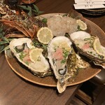 創め - 伊勢海老とセル牡蠣