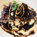 アルバトロス - 豚ロースのソテー、バルサミコソース。