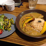 カフェ・ククル - カレーランチ800円