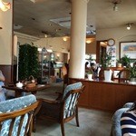 モナリザ - 禁煙スペースから店入り口