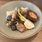 モンキーハウス ファーマーズキッチン - チキンとナスのカレー