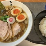 石神井 とら - 特製ラーメン@1200とライス@100