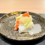 蓬左茶寮 - アスパラ羊羹