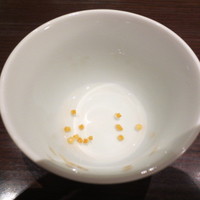 日本料理 幸庵 - まずはあられ湯でおもてなし。