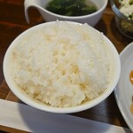 キッチン ブルー グローブ - ご飯大盛のアップ