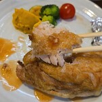 キッチン ブルー グローブ - 柔らか、皮パリパリなコンフィ！！