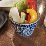 御厨酒場 えびす - 付け出し（野菜スティック）