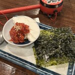 御厨酒場 えびす - クリームチーズとチャンジャ&韓国海苔