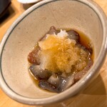 炭火割烹とも - 赤ナマコ酢