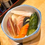 炭火割烹とも - 糠漬け