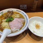 中華そば すみ田 仙台駅前店 - 中華そば茶漬けセット９５０円