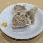 ラーメン 尹善栄の店 - シュウマイ　断面