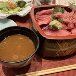 鮨政庭 - シジミ汁