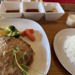 はんばーぐの森 - ランチハンバーグ　ポンド