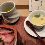 鮨政庭 - 茶碗蒸し