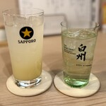 酒とごはん ちりん - 生ゆずサワー