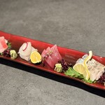 炭火焼平八郎 - お刺身盛り合わせ