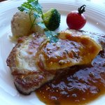 レストラン アレイ - 豚のチーズ焼き