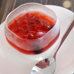 中国料理 竜苑 - セットアンニン20140706