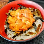 柿崎商店 海鮮工房 - うに丼赤＋酢飯