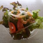 カントリーキッチン - 「カントリーハンバーグセット」（１８５０円）のサラダです。