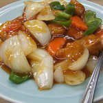 中華料理 七面鳥 - 酢豚　ボリュームたっぷり