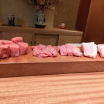 京町堀 なかむら - 本日のお肉たち