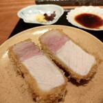 京町堀 なかむら - 金華豚　リブロース