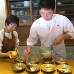 好日 - 大将と女将さん。