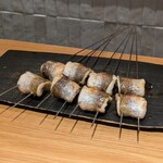 好日 - カマスの炭火焼。