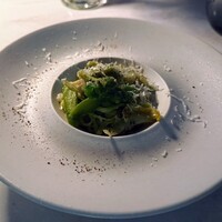 CADRAN - つぶ貝と春野菜のジェノヴェーゼ タリオリーニ